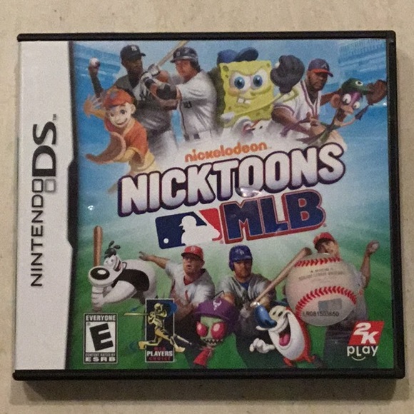 Nicktoons MLB Nintendo DS Game Nickelodeon Baseball - Picture 1 of 15